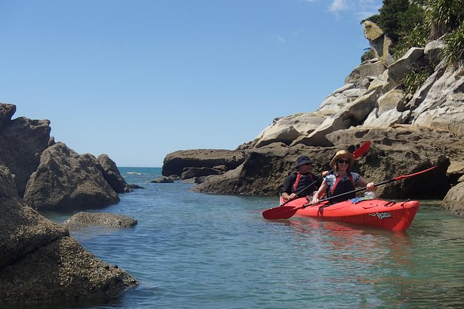 1 Day Sea Kayak Rental - Setting out from Marahau at 8:30 am