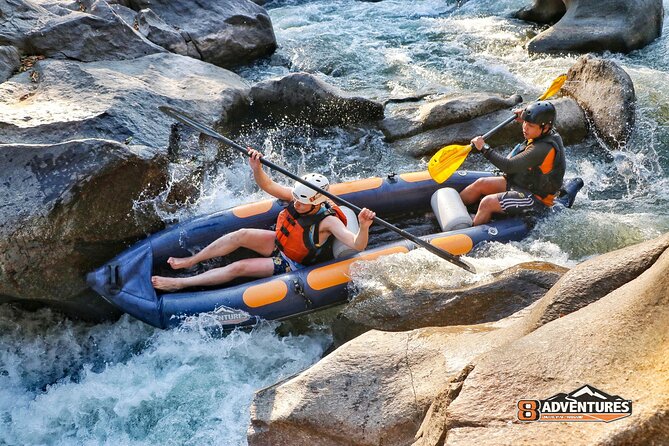 10KM Inflatable Kayaking Adventure - What the Mae Taeng river trip is really like