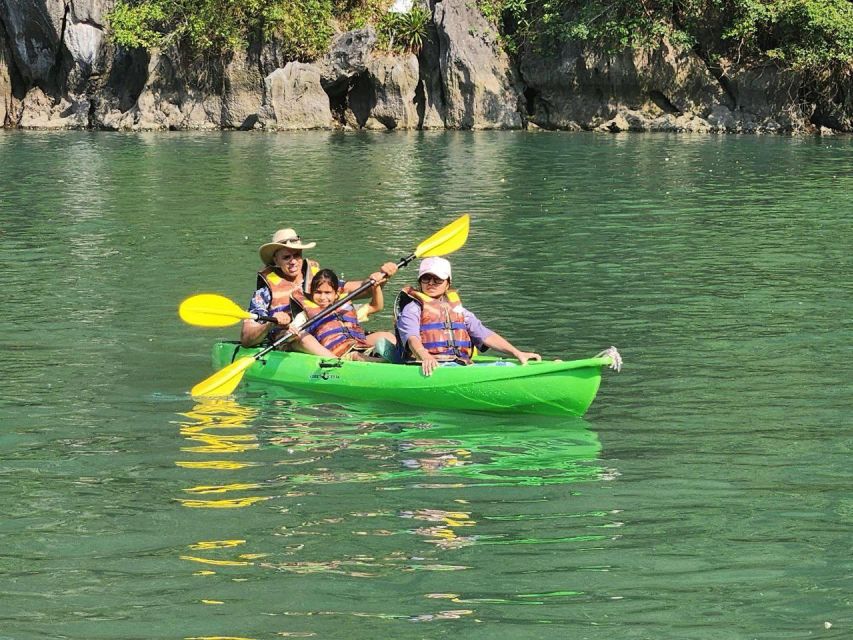 2-Day Lan Ha Bay & Cat Ba Cruise w/ Kayaking, Biking & More - Kayaking around Cua Van