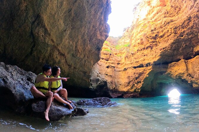 2-Hour Kayak through the Sea Caves of Benagil - Paddling from the beach to the caves