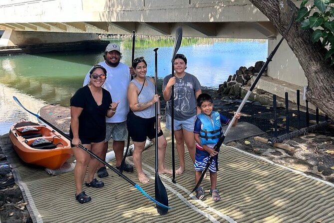 2 hour tandem kayak rental at our private launch area in Hale'iwa - The private launch makes the first few minutes easier
