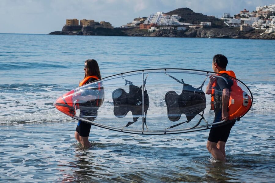 2 Hours Tour - Transparent Kayak Tour - Paddling along the park coast
