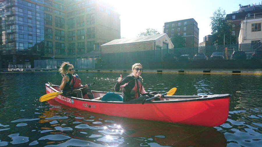 2 seater Canoe Rental in Ladbroke Grove - Why London is better from a canoe