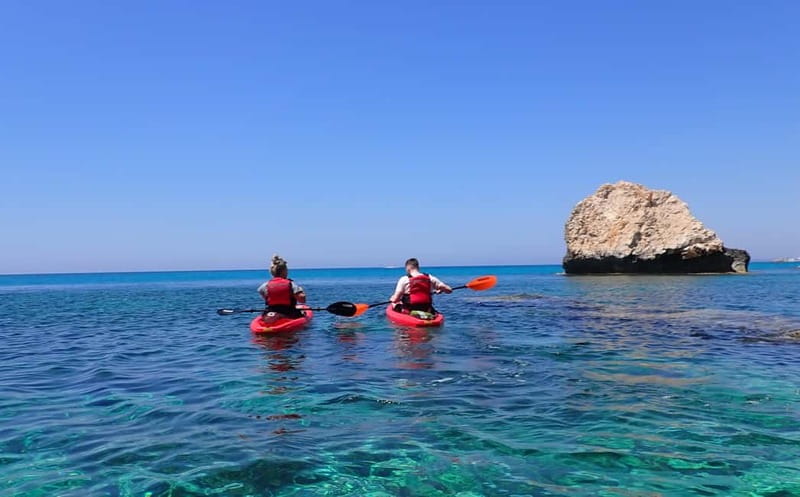 4-hour Ayia Napa SeaCaves Guided Kayaking from Limnara beach - Key points at a glance