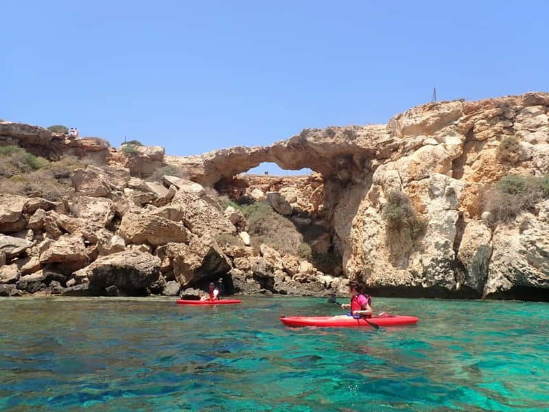 4-hour East Cape Greco Private Guided Kayak Tour - The opening paddle from Green Bay to Konnos Bay