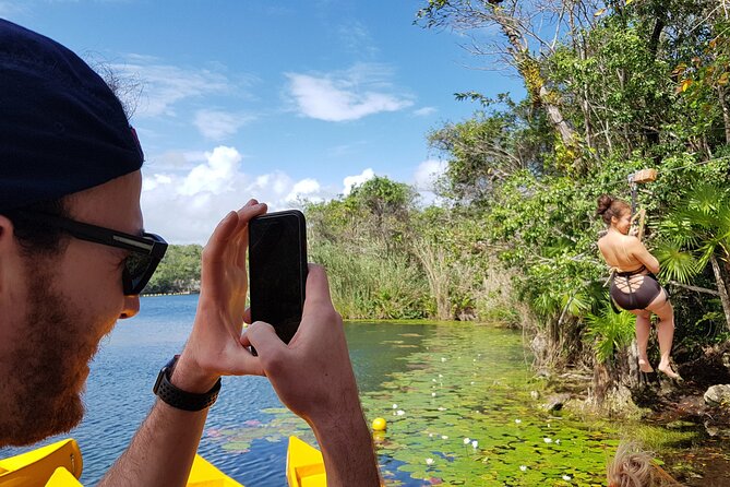 4 Private Cenotes, Zip-Lines, Canoes & Mayan Village with Delicious Lunch - Private guides make the difference