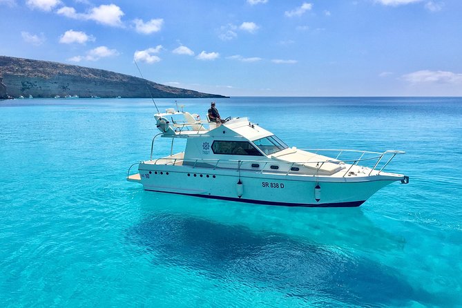 7 hours Boat trip to Lampedusa lunch, SUP and Snorkeling - Swimming, SUP, and snorkeling between stops