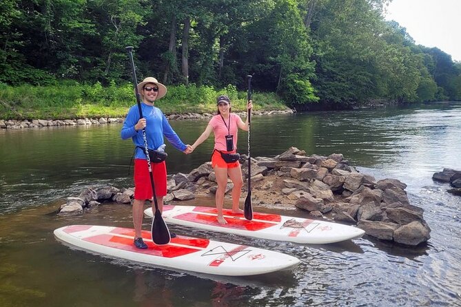 7 Mile Guided Paddleboard Tour On The French Broad River in Asheville - A useful lesson for first-time paddleboarders