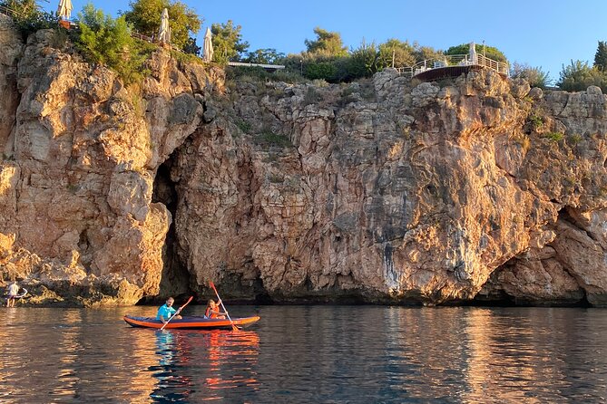 90-minute Canoe or Sup Experience in Antalya - Paddling below the cliffs and caves