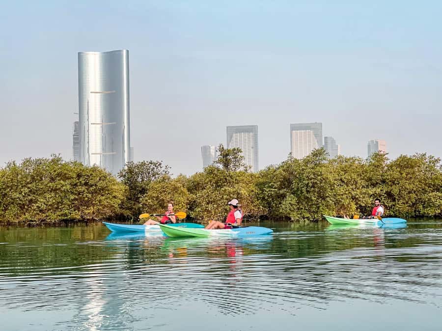 Abu Dhabi: Reem Central Park 2-hour Guided Kayak Tour - Why the timing matters in Abu Dhabi