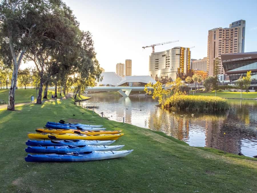 Adelaide: City Kayaking Experience - Getting comfortable with the kayak and paddle