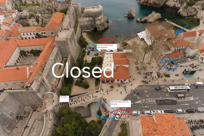 Adventure Dalmatia - Sunset Sea Kayaking & Snorkelling Dubrovnik - From Lovrjenac Fortress to the city walls