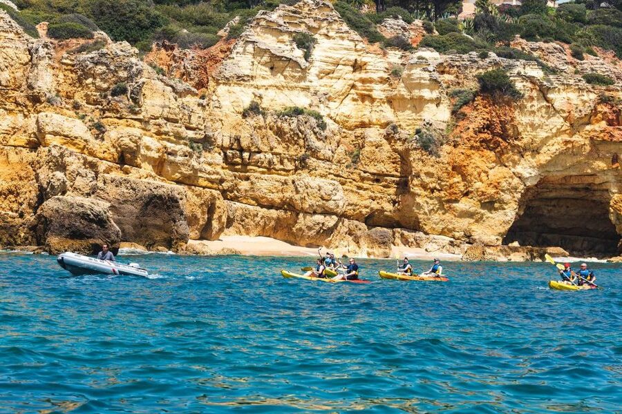 Albufeira: Algarve Kayak and Coastline Tour - Key points to know before booking