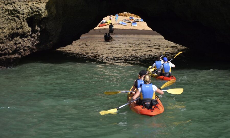 Albufeira: Algarve Kayak and Coastline Tour - Timing, conditions, and practical preparation