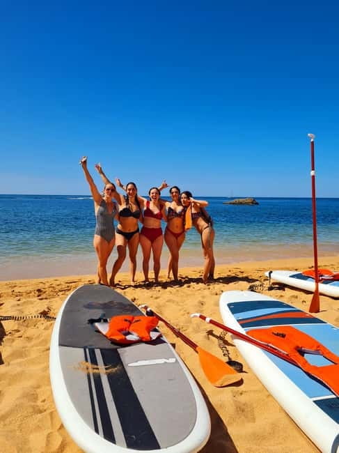 Albufeira: Caves and Beaches SUP Paddleboarding Tour - Starting from São Rafael Beach