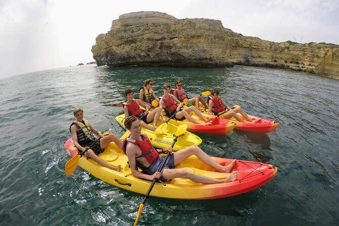 Albufeira Kayak Cave Tour – Hidden Beaches & Cliffs - Returning by Praia do Castelo