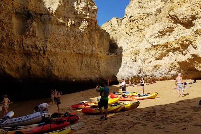 Albufeira Kayak Tour – Relaxing Trip with 2 Guides - From Albufeira Marina to the open coast