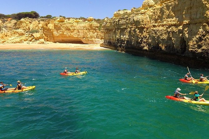 Albufeira Kayak Tour – Relaxing Trip with 2 Guides - What the $42.33 price really covers