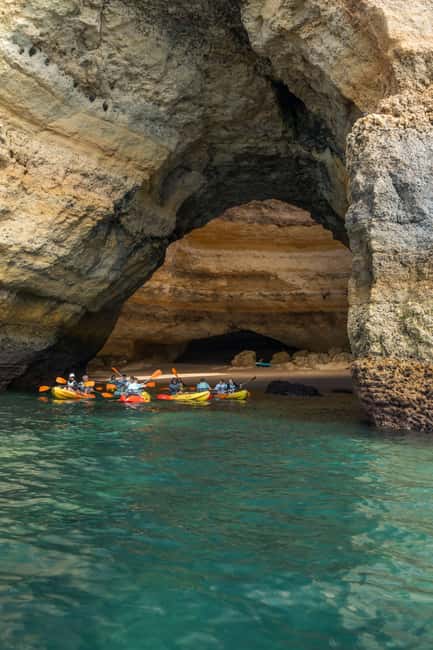 Albufeira Marina: Benagil Cave to Marinha Beach Kayak Tour - From Albufeira Marina to the Benagil coast