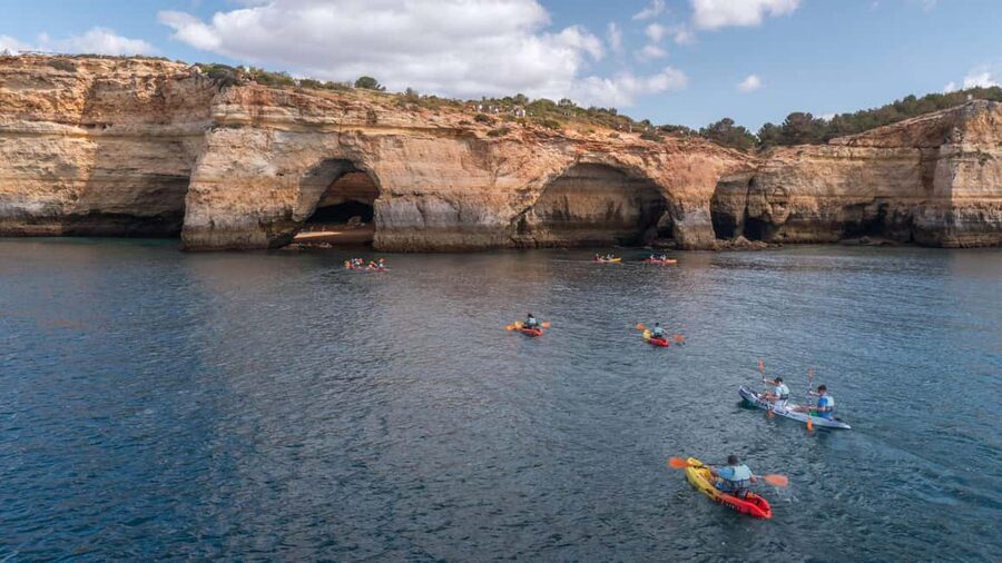 Albufeira Marina: Benagil Cave to Marinha Beach Kayak Tour - Should you book the Benagil and Marinha kayak tour?