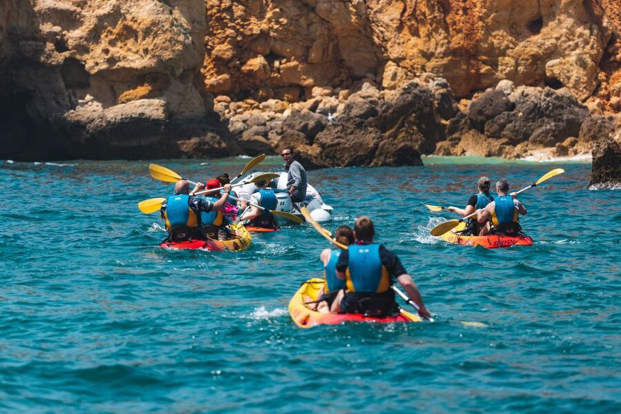 Albufeira Marina: Benagil Cave to Marinha Beach Kayak Tour - FAQ
