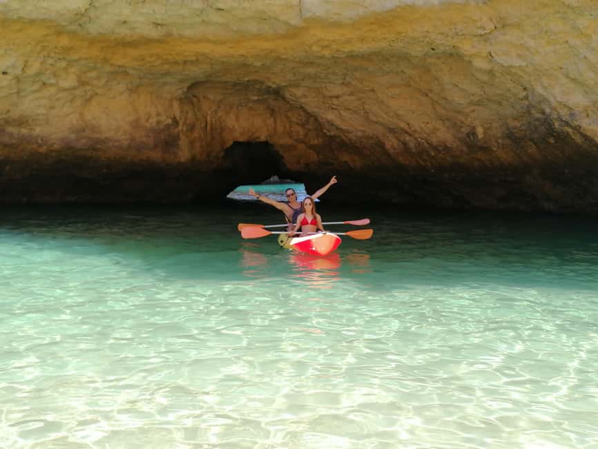 Albufeira: Secret Caves & Beaches Kayak Tour with Swim Stop - Starting from São Rafael Beach