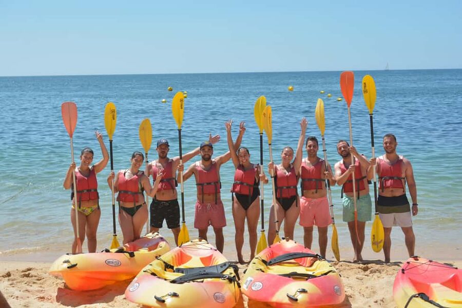 Albufeira: Secret Caves & Beaches Kayak Tour with Swim Stop - Morning timing, crowds, and sea conditions