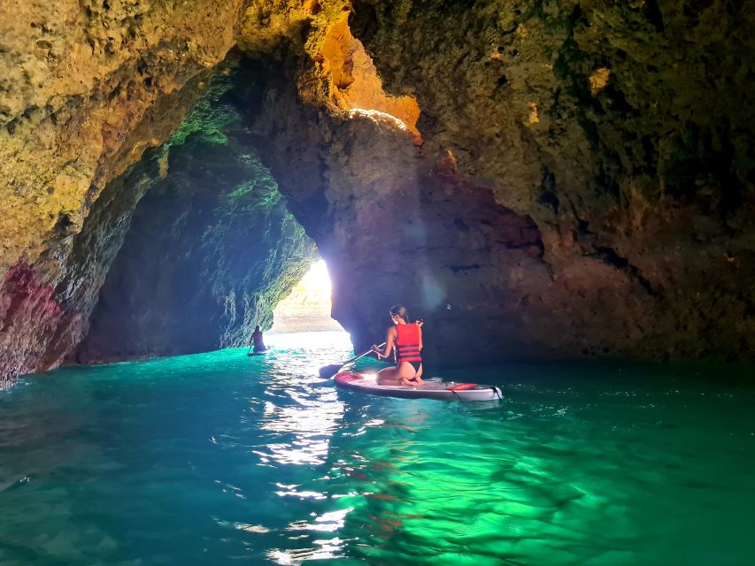 Albufeira: Stand Up Paddle Lesson and Coastal Tour - Returning to the starting point