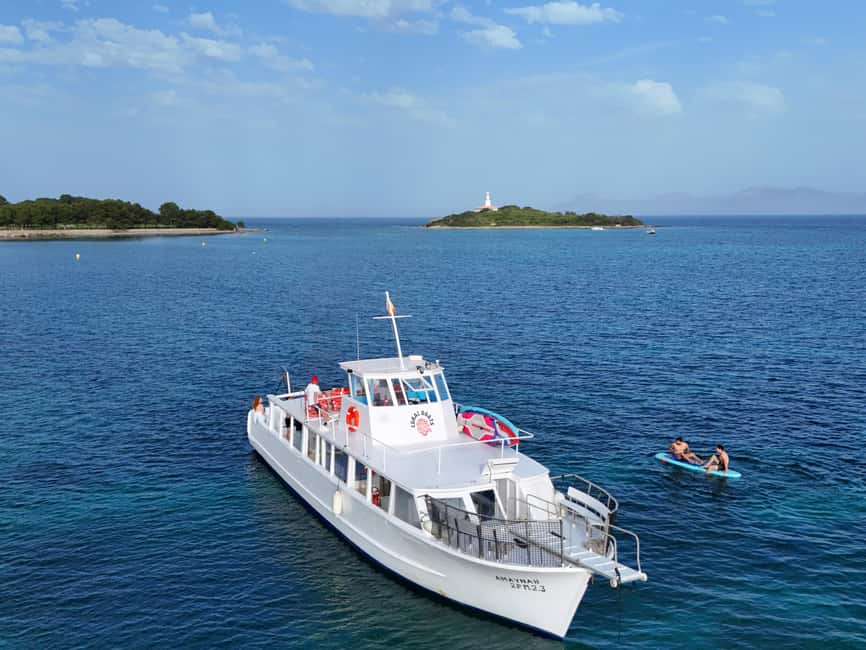 Alcudia Mallorca: Boat Trip with Food, Snorkeling, and SUP - Sailing past cliffs, caves, and the north coast
