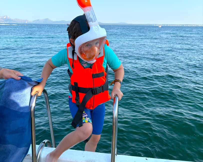 Alcudia Mallorca: Boat Trip with Food, Snorkeling, and SUP - Returning along the coast to Alcanada
