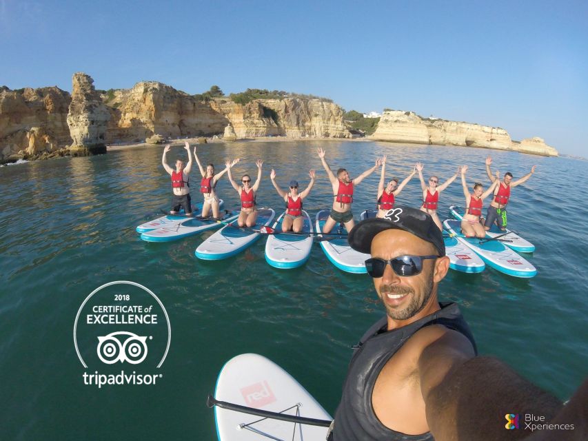 Algarve: Benagil Caves SUP Tour since 2016 - Fossils, stories, and the return paddle