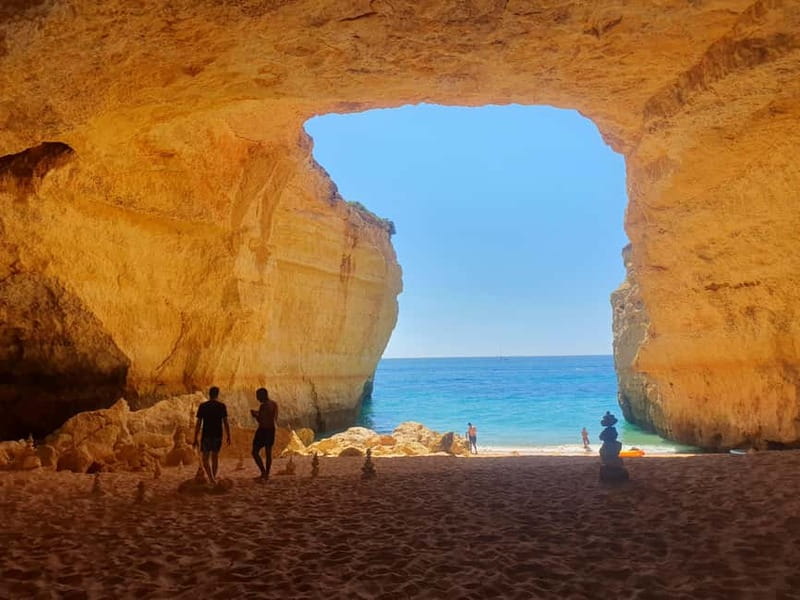Algarve: Hidden Treasures - Benagil Caves by Kayak - Reaching the Benagil area by kayak