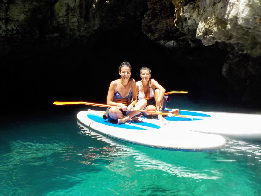 Algarve: Stand Up Paddle Tour w/ Snorkeling to Ingrina Caves - The optional cliff jump