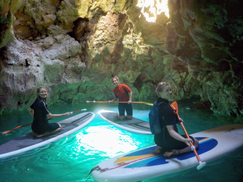 Algarve: Stand Up Paddle Tour w/ Snorkeling to Ingrina Caves - The guides and teaching style