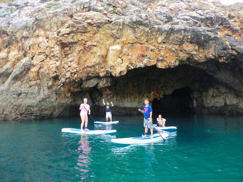 Algarve: Stand Up Paddle Tour w/ Snorkeling to Ingrina Caves - What the $68 price includes