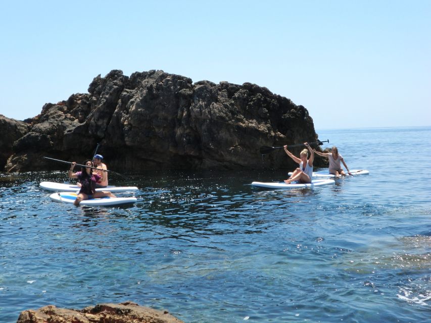 Algarve: Stand Up Paddle Tour w/ Snorkeling to Ingrina Caves - Your first minutes on the beach