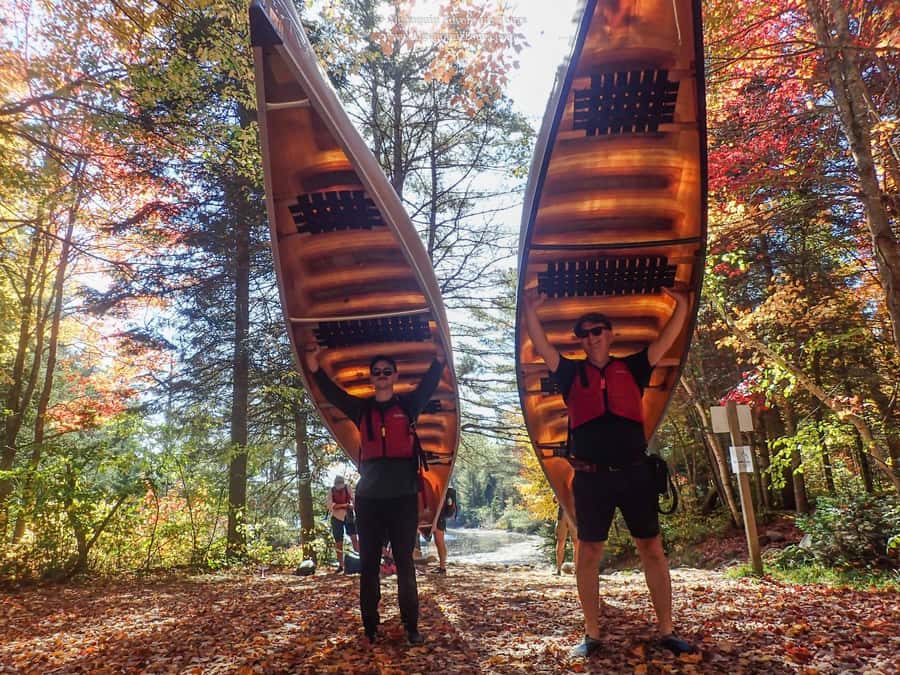 Algonquin Park: Canoe Camping Safari - Leaving Canoe Lake with only what you need