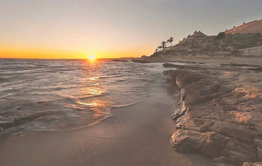 Alicante: E-Bike, Snorkeling and Paddle Surf Tour - Riding from Alicante toward the coves