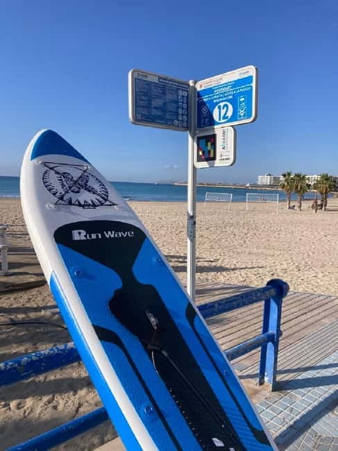Alicante: Stand-Up Paddleboard Rental - Communication and the meeting point