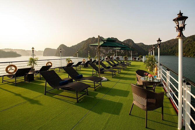 All-Inclusive 2 Day/1 Night Halong Luxury Cruise, Meals, Cave, Kayaking,Swimming - What this Halong Bay cruise really offers