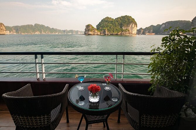 All-Inclusive 2 Day/1 Night Halong Luxury Cruise, Meals, Cave, Kayaking,Swimming - The early checkout matters