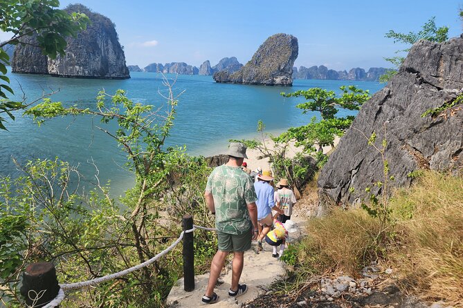 All-Inclusive 3 Day/2 Night Halong Luxury Cruise Meals, Cave, Kayaking, Swimming - Evening onboard, sunset and squid fishing