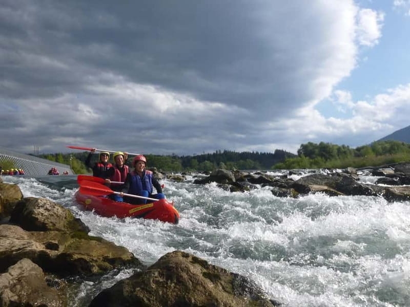 Allgäu canoe tour - Quiet water, small rapids, and the practice capsize
