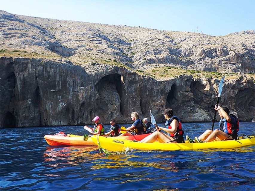 Altea: Morro de Toix Guided Kayak Excursion - Morro de Toix, cliffs shaped by the Mediterranean
