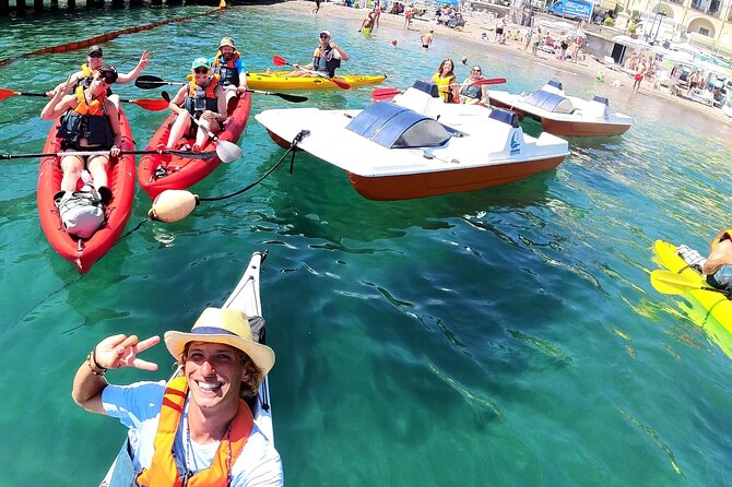 Amalfi Coast Kayak & Snorkeling Tour to the Pandora's Cave - Passing Maiori’s Norman Tower
