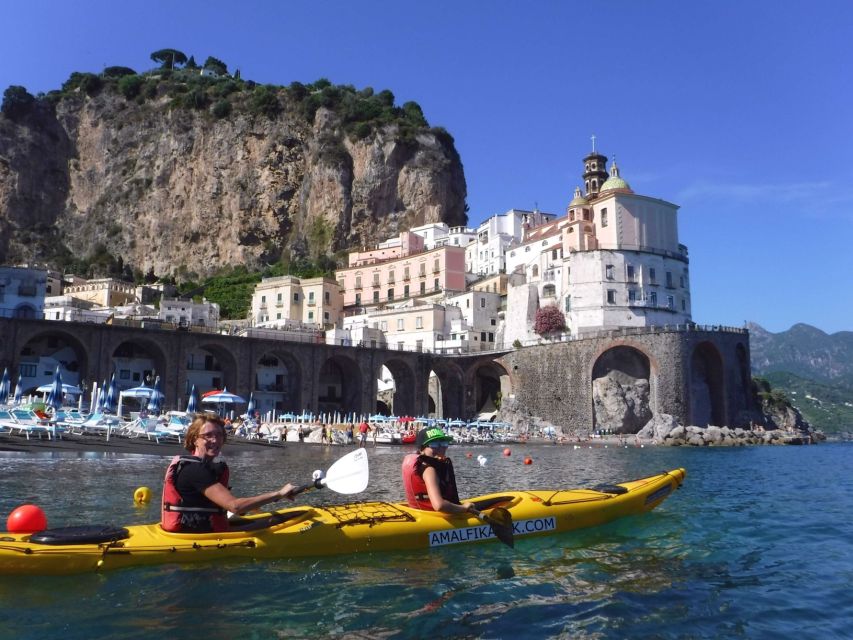 Amalfi Coast: Kayak Tour with Snorkeling and Grottoes Visit - What is included, and what you still need