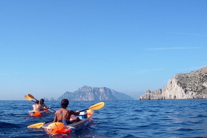 Amalfi Coast Kayak Tours from Marina del Cantone - Meeting Luca and getting ready on the beach