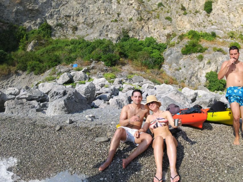 Amalfi: Kayak-Snorkel to Pandora Cave, Hidden Beach & Drinks - How hard is the kayaking?