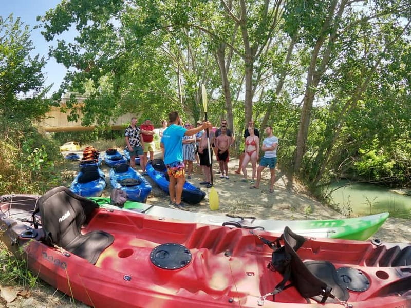 Ammoudia: Kayak down the Acheron 5.5 km - Greek mythology on the water
