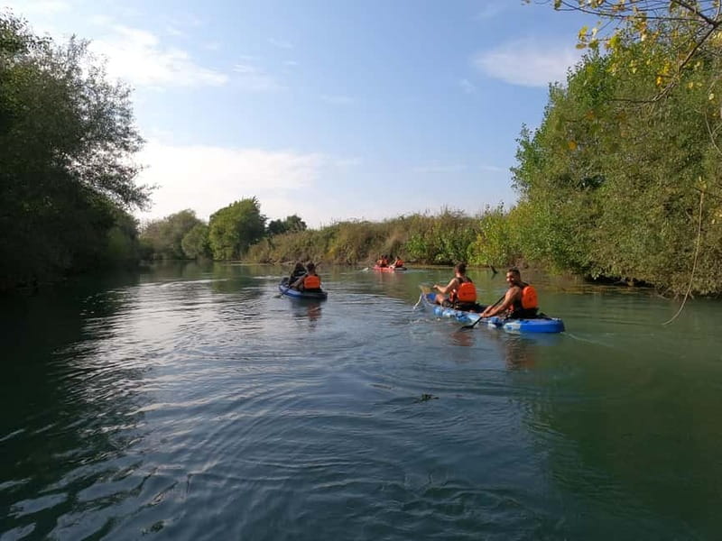 Ammoudia: Kayak down the Acheron 5.5 km - What the $35 price includes